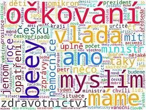 Wordcloudy – veřejnoprávní média a jejich weby